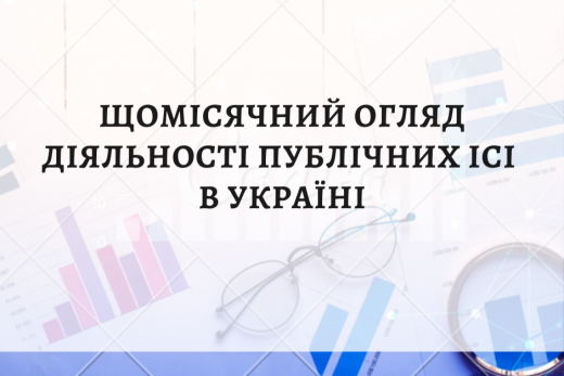 Щомісячний огляд діяльності публічних ІСІ в Україні (відкриті, інтервальні, закриті фонди). Грудень 2020 року